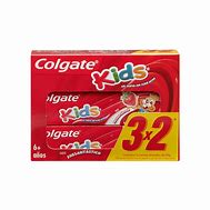 COLGATE CREMA DENTAL KIDS FRUTILLA 50 GR PACK X3 - Colgate-palmolive