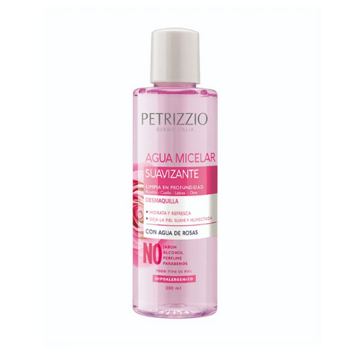 PETRIZZIO AGUA MICELAR 200 ML. DE ROSAS