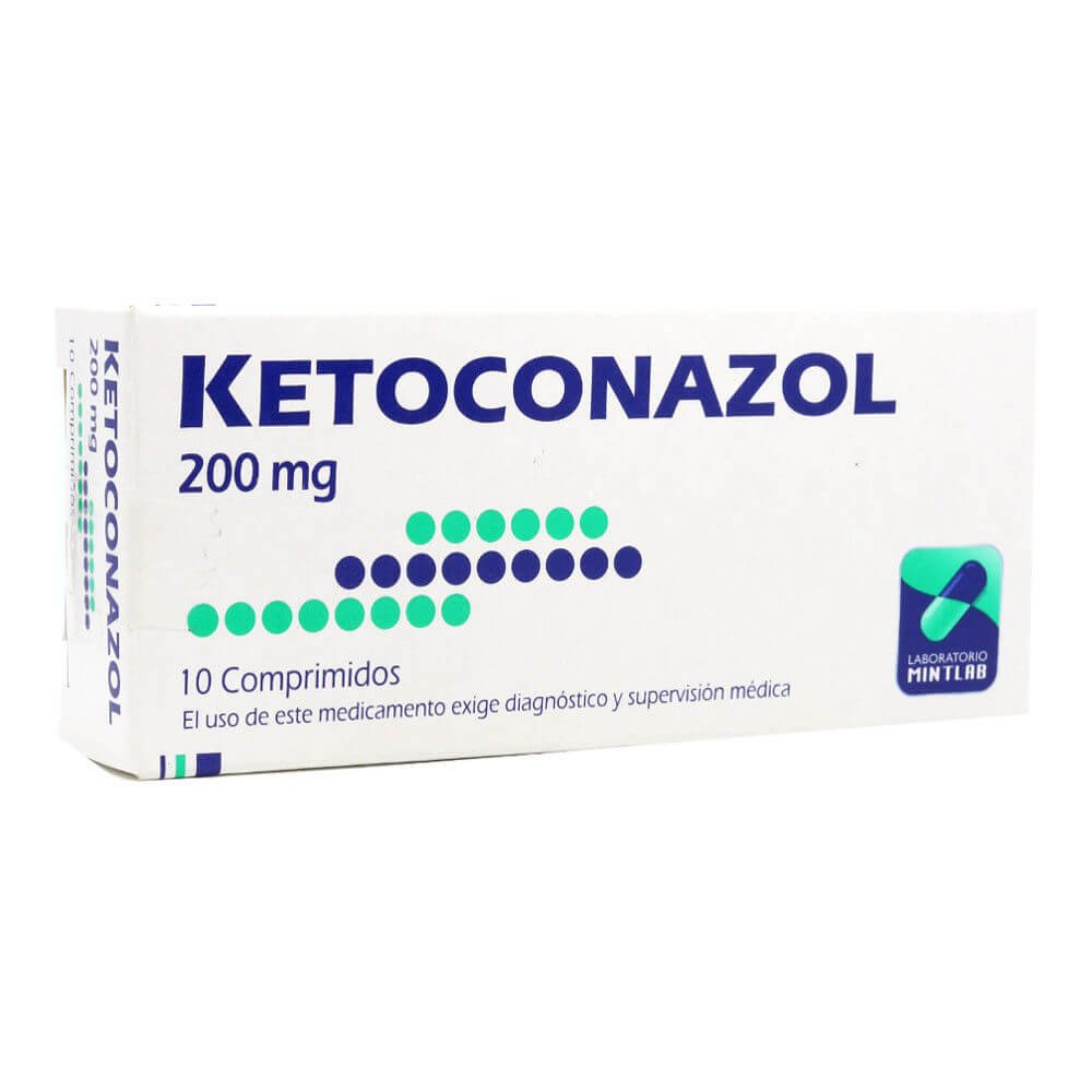 Product image of KETOCONAZOL x10 COMPRIMIDOS DE 200 MG - Mintlab