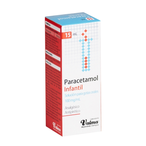 Product image of PARACETAMOL GOTAS ORALES 100MG/ML.15ML.       * - Valma