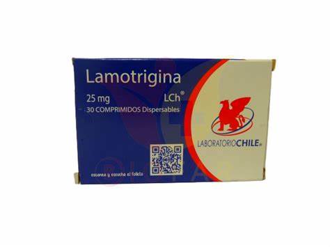Product image of LAMOTRIGINA x30 COMPRIMIDOS DE 25 MG - Lab. chile
