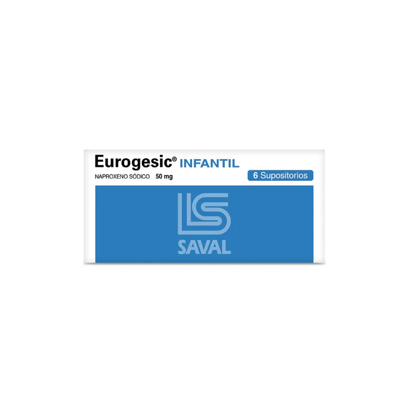 EUROGESIC 50 MG. 5 SUP. - Saval