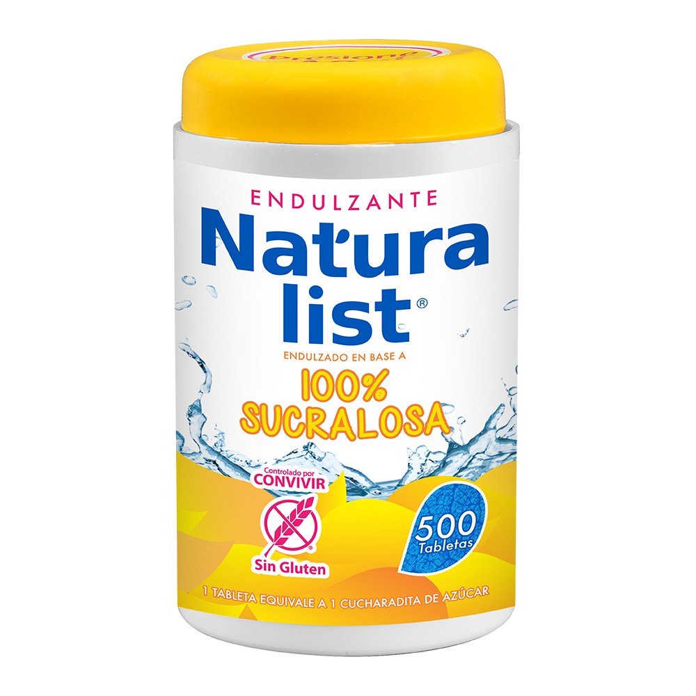 Product image of NATURALIST SUCRALOSA TABLETAS X 500 - Prater