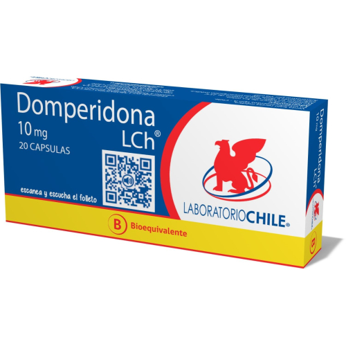 DOMPERIDONA BIOEQUIVALENTE COMPRIMIDOS 10MG.20 - Lab. chile