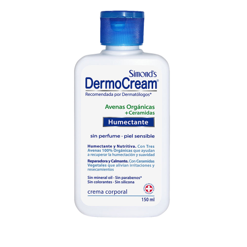 SIMONDS DERMOCREAM 150 ML. HUMECT. AVENA - Durandin