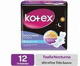 Product image of KOTEX NOCTURNA ULTRAFINA TELA ULTRA SUAVE 12 UN. - Kimberly clark