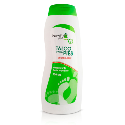 Product image of FAMILY SET TALCO P/PIE 200 GR.