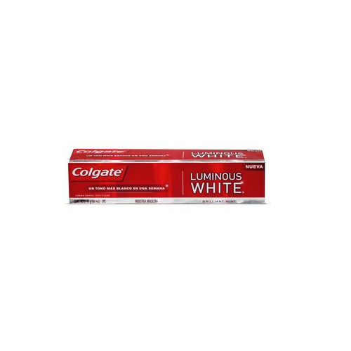 COLGATE PASTA DENTAL 90 GR.LUMINOUS WHITE - Colgate-palmolive