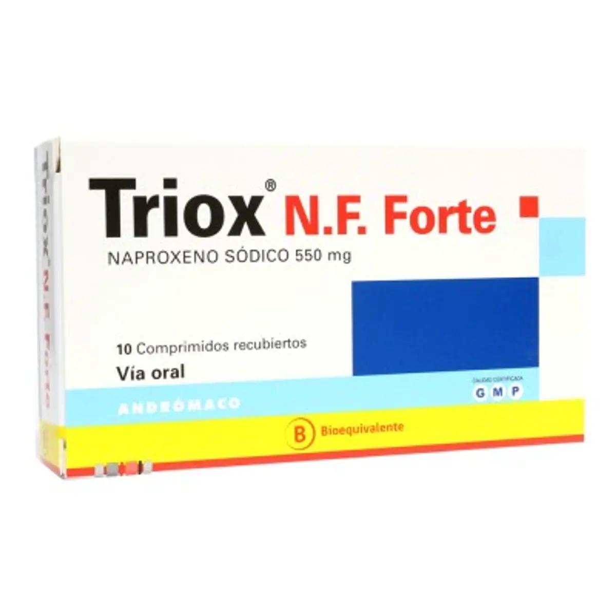 TRIOX N.F. FORTE 550 MG. 10 COMP. - Andromaco