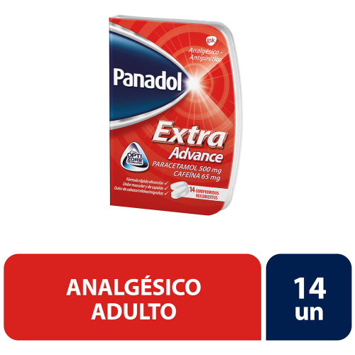 PANADOL EXTRA ADVANCE x14 COMPRIMIDOS - Gsk consumer