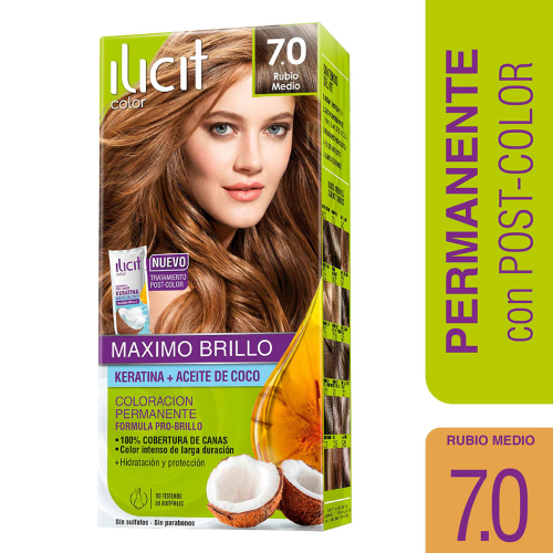 Product image of ILICIT 7/0 RUBIO MEDIO - Cosmetica nacional