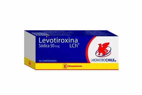 LEVOTIROXINA 50 MG. 56 COMP. - Lab. chile