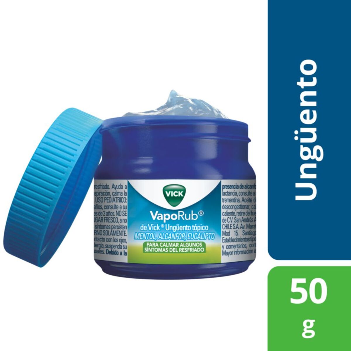 Product image of VAPORUB UNGUENTO TOPICO POTE 50GR - P&g farma