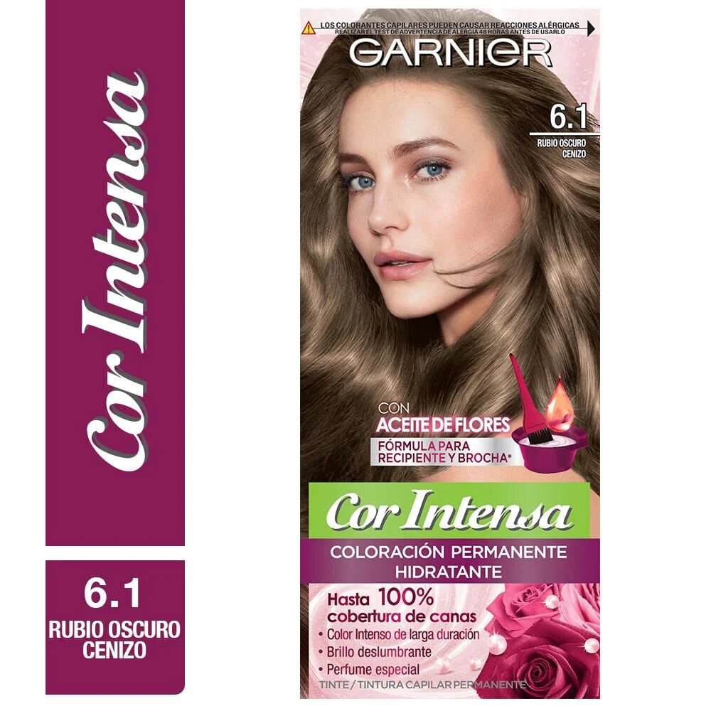 NUTRISSE COR INTENSA # 6.1 RUBIO OSCURO CENIZO - L'oreal