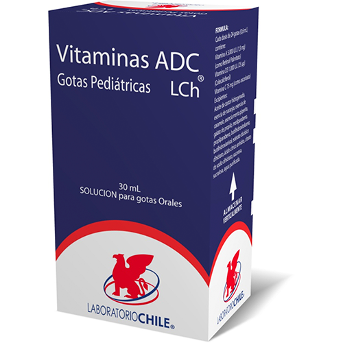 VITAMINA ADC GOTAS DE 30 ML - Lab. chile