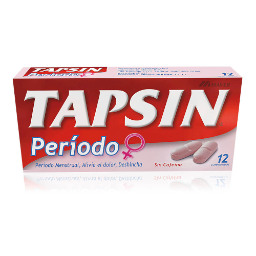 Product image of TAPSIN PERIODO x12 COMPRIMIDO (MUJER) - Maver