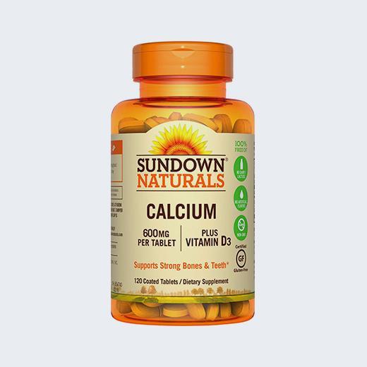 Product image of CALCUIUM PLUS VITAMIN D3 600 MG. - Sundown