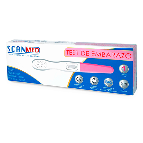 SCANMED TEST DE EMBARAZO X1 - Accesorios medicos