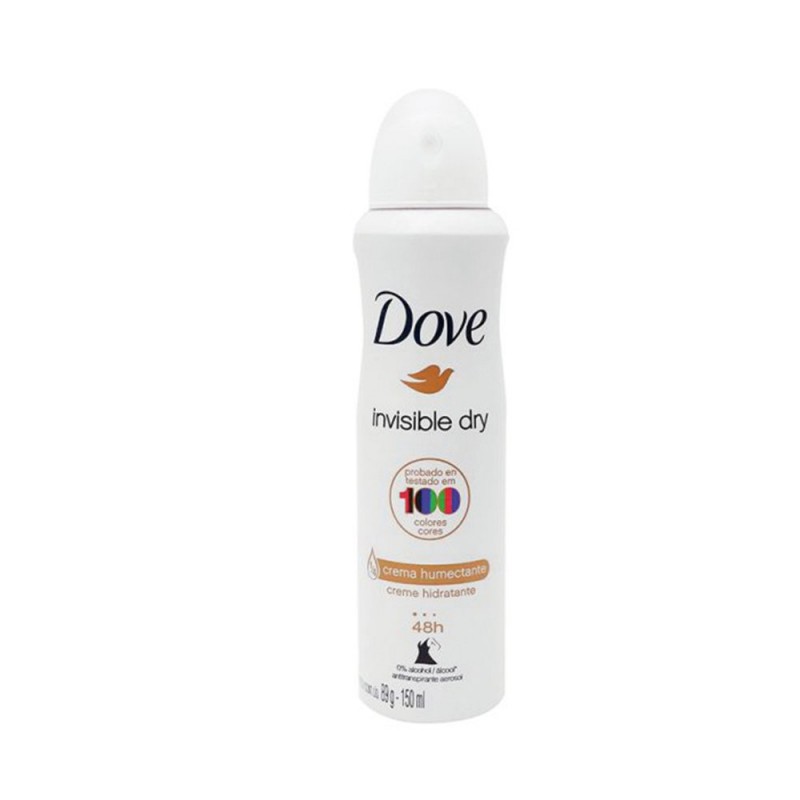 DOVE DEO (W) SP. 150 ML. INVISIBLE DRY 100 COLORES - Unilever