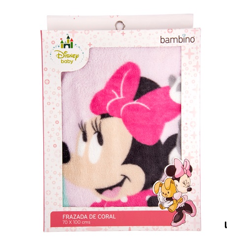 BAMBINO FRAZADA PLUSH MINNIE - Hofmann