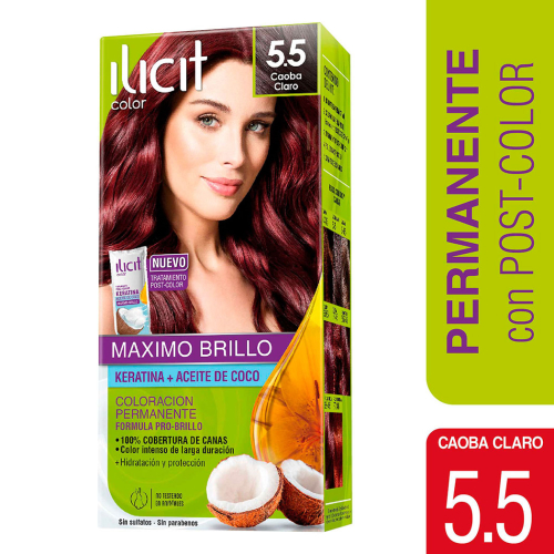 ILICIT 5/5 CAOBA CLARO - Cosmetica nacional