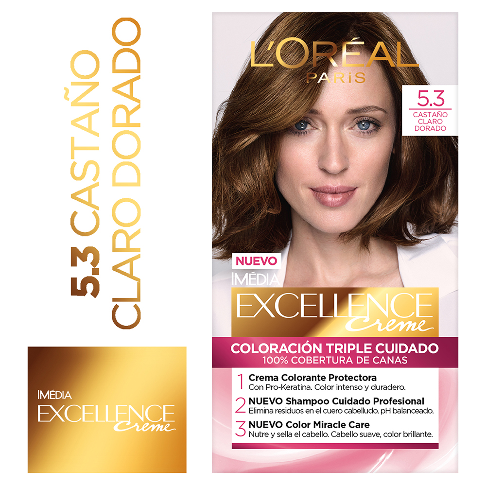 EXCELLENCE CR. # 5.3  CASTAÑO CLARO DORADO - L'oreal