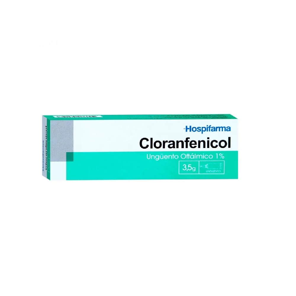 CLORANFENICOL UNG. OFT. 1% 3.5 GR. (HOS) - Hospifarma