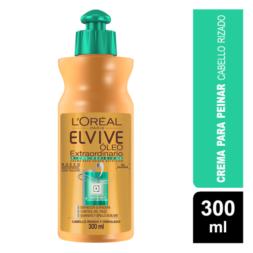 ELVIVE CR. DE PEINAR 300 ML. OLEO RIZOS - L'oreal