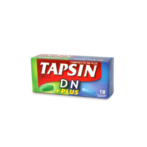 Product image of TAPSIN DN PLUS 12 COMP. DÍA + 6 COMP. NOC. - Maver