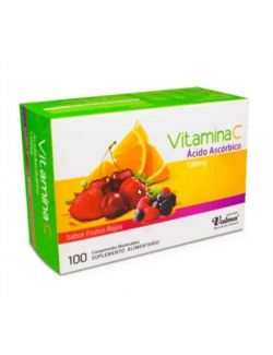 VITAMINA C 100 MG. 200 COMP. MAST. - Valma