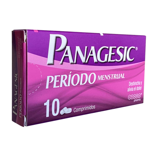 PANAGESIC PERIODO MENSTRUAL x10 COMPRIMIDOS - Chemopharma