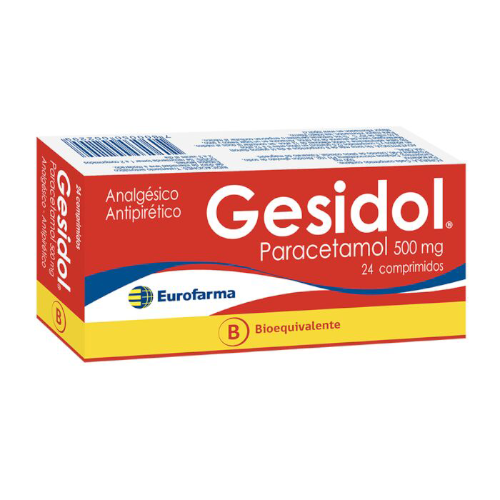 GESIDOL x24 COMPRIMIDOS DE 500 MG - Medipharm