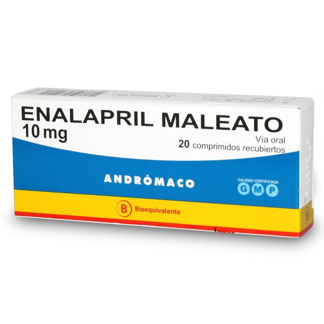 ENALAPRIL 10 MG. 20 COMP. - Andromaco