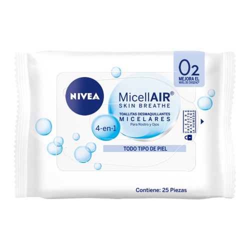 Product image of NIVEA VISAGE TOA/DESMAQ. 25 UN. MICELAR - Beiersdorf