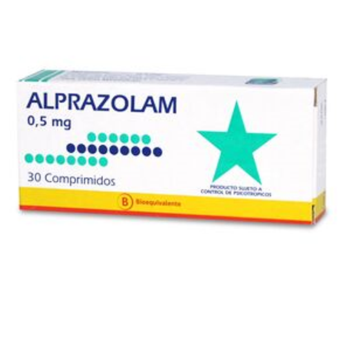 ALPRAZOLAM x30 COMPRIMIDOS DE 0,50 MG - Mintlab