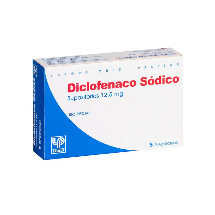 DICLOFENACO 12,5 MG. 5 SUP. (PAS) - Pasteur