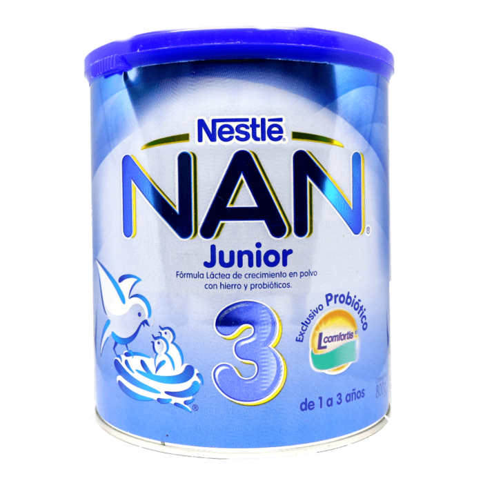 Product image of NAN 3 JUNIOR 800 GR. - Nestle