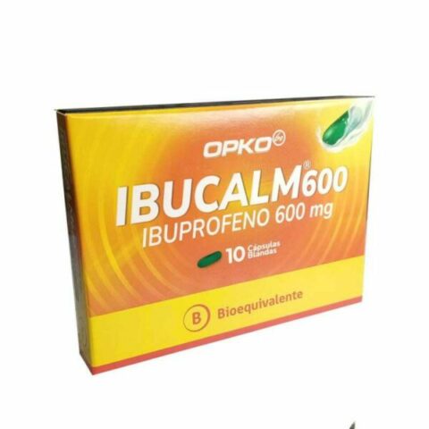 IBUCALM 600 MG. 10 CAPS. BLANDAS - Opko chile sa