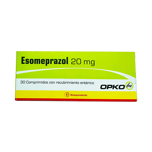 ESOMEPRAZOL x30 COMPRIMIDOS DE 20 MG - Opko chile sa