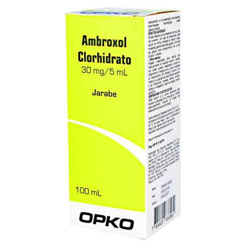 AMBROXOL JARABE ADULTO DE 100 ML - Opko chile sa