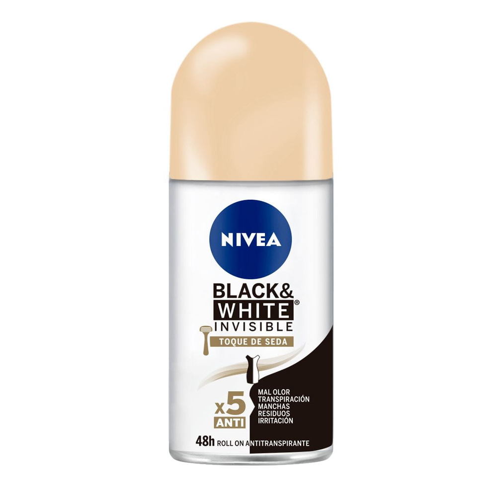 NIVEA DEO (W) RO. 50 ML. BLACK & WHITE INVISIBLE - Beiersdorf