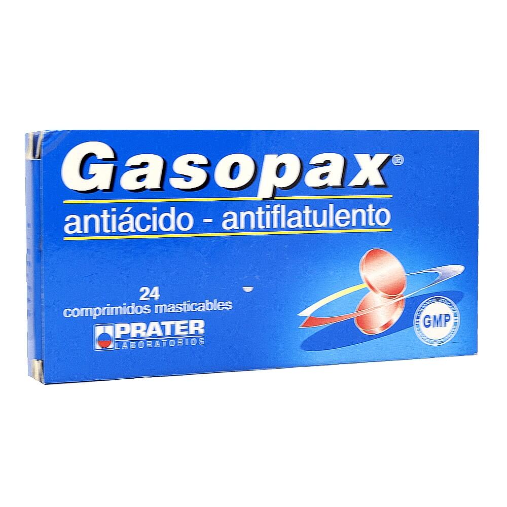 GASOPAX x24 COMPRIMIDOS - Prater