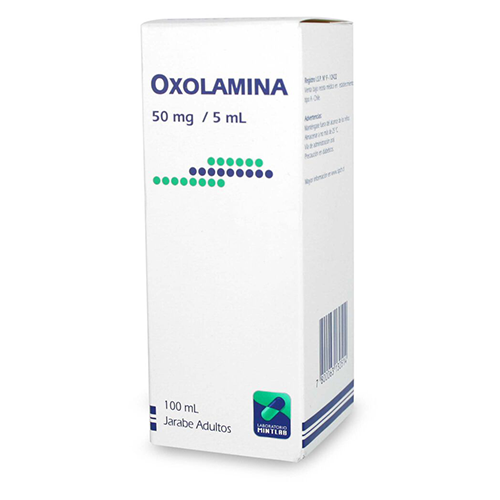 OXOLAMINA 50 MG JARABE ADULTO DE 100 ML - Mintlab