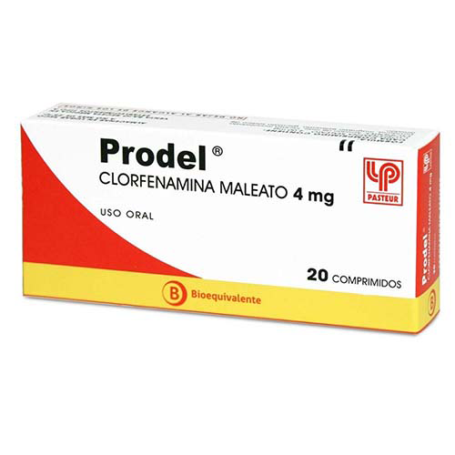 Product image of PRODEL x20 COMPRIMIDOS DE 4 MG - Pasteur