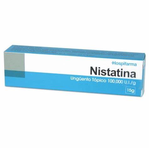 NISTATINA UNGUENTO x15 GRAMOS DE 100.000 UI - Hospifarma