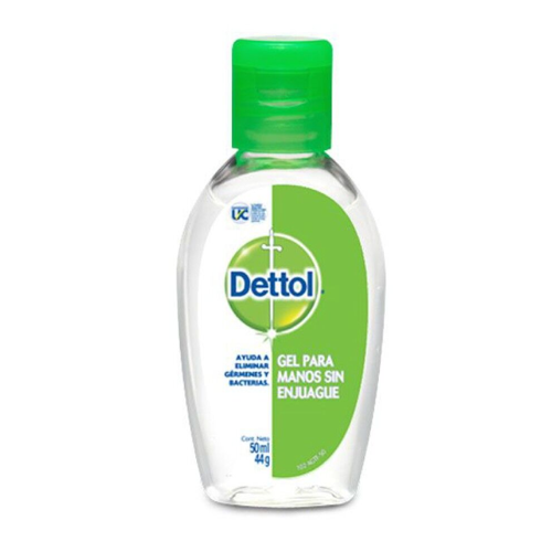 DETTOL GEL SIN ENJUAGUE 50 ML - Colgate-palmolive