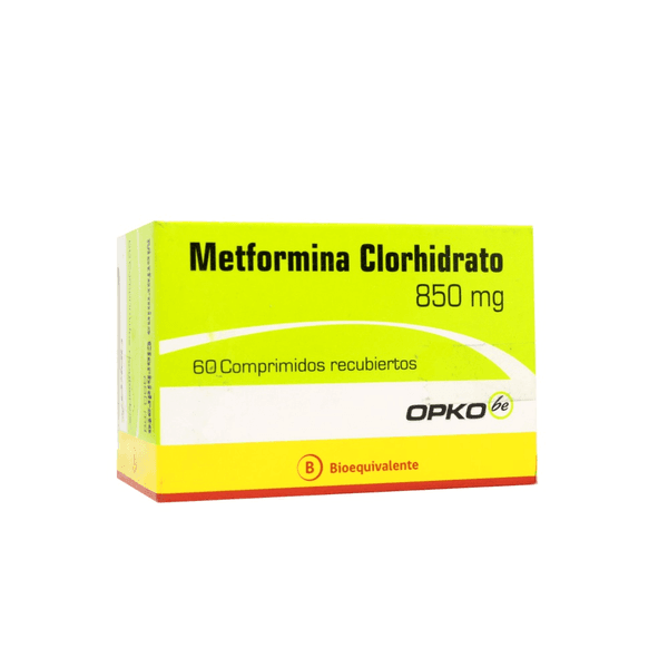 METFORMINA 850 MG. 60 COMP. (B) (OPK) - Opko chile sa