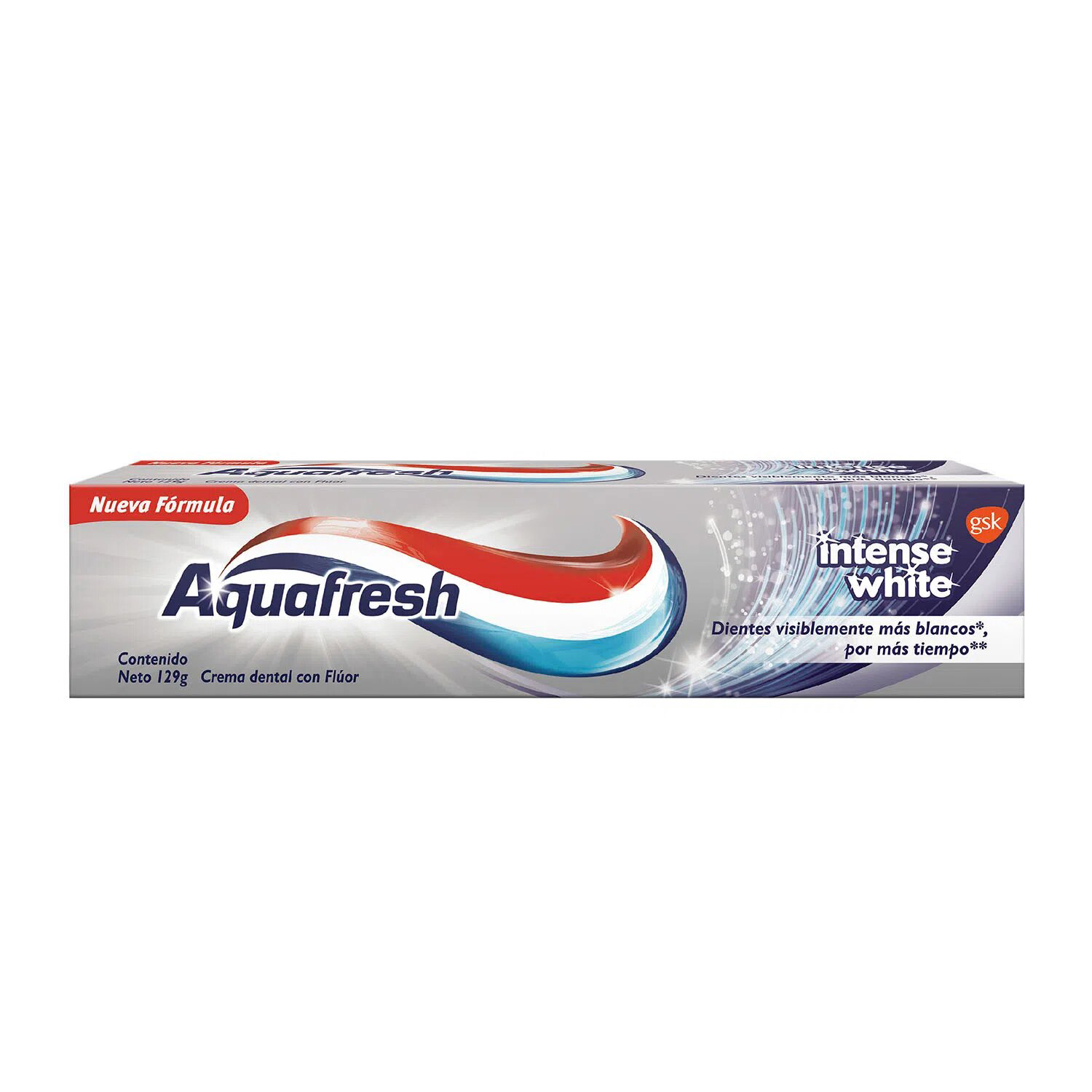 Product image of AQUAFRESH PASTA INTENSIVE WHITE 129 GR. - Gsk consumer