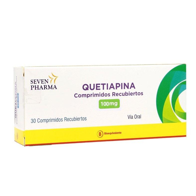 QUETIAPINA 100 MG. 30 COMP. (SEV) - Seven pharma