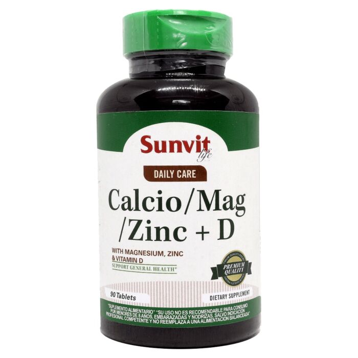 Product image of CALCIO+MAG+ZINC + D 90 COMP. - Sunvit life